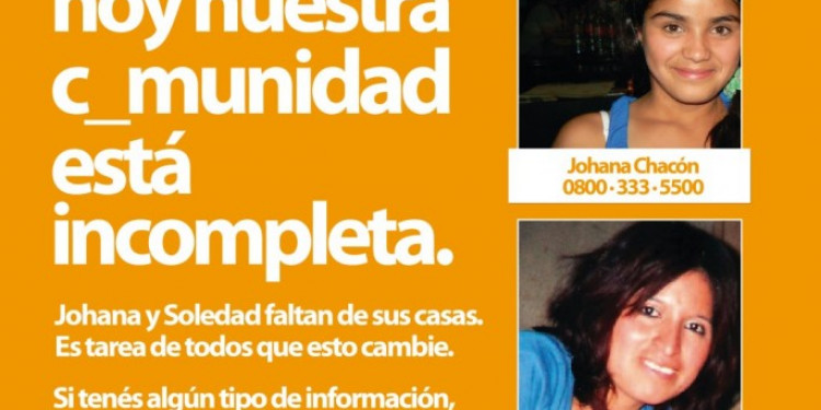 A casi dos años de la desaparición de Johana Chacón