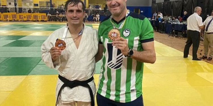 Medalla de bronce para la UNCUYO en el Torneo de Judo para Veteranos
