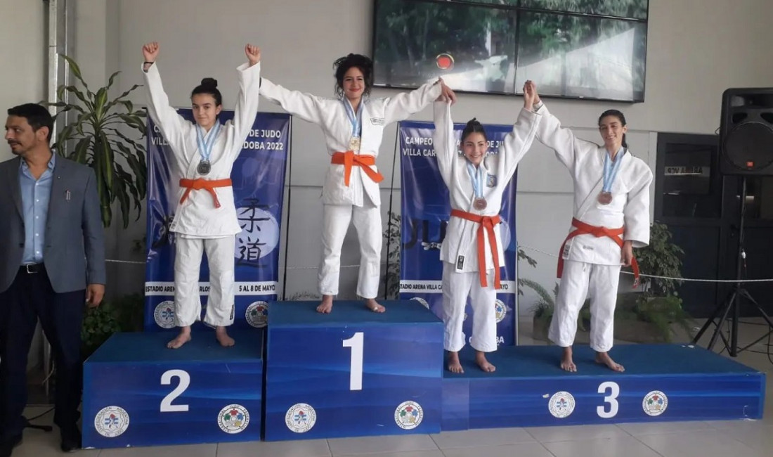 La UNCuyo pisó fuerte en el Nacional de Judo