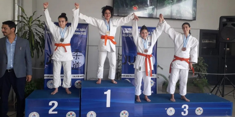 La UNCuyo pisó fuerte en el Nacional de Judo