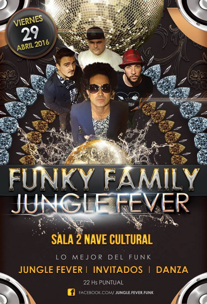 Jungle Fever y todo el funk, este viernes en la Nave Cultural