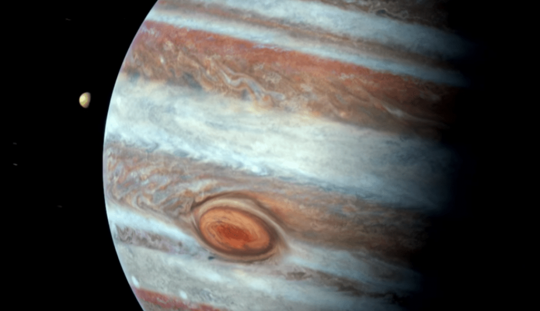 Júpiter, el planeta gaseoso... ¡con agua!