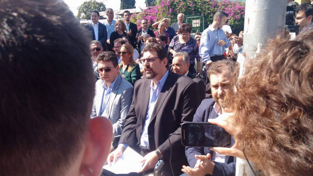 imagen Cornejo, en la línea de largada tras el pago a los holdouts