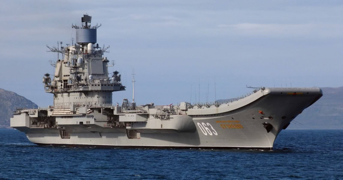 Rusia reduce su presencia militar en Siria con la retirada del portaaviones
