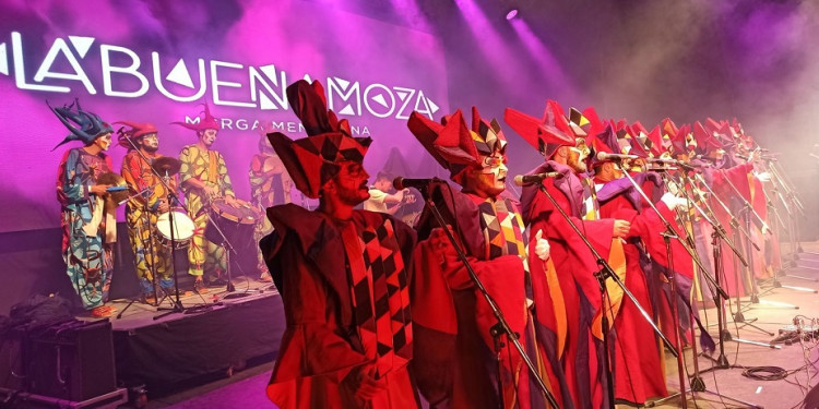 La Buena Moza lleva su murga "Demente" al Teatro Imperial