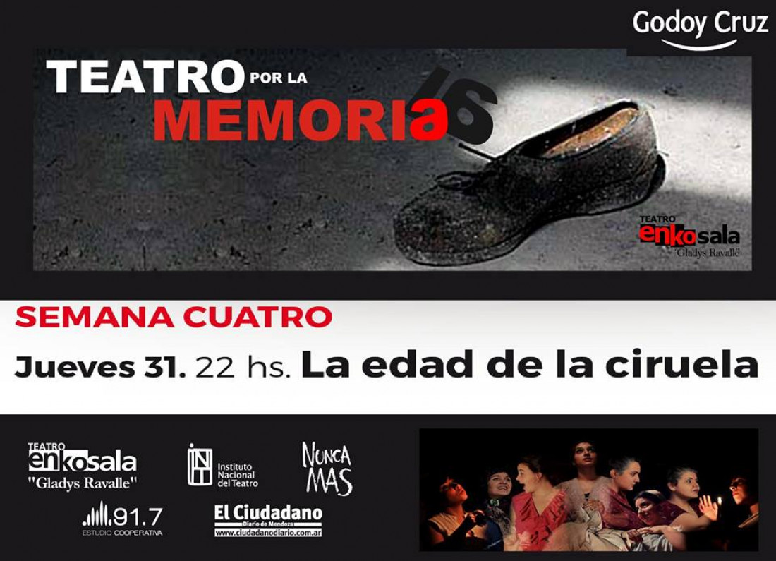 Festival Teatro por la Memoria: "no tenemos que olvidar lo que sucedió en Argentina"