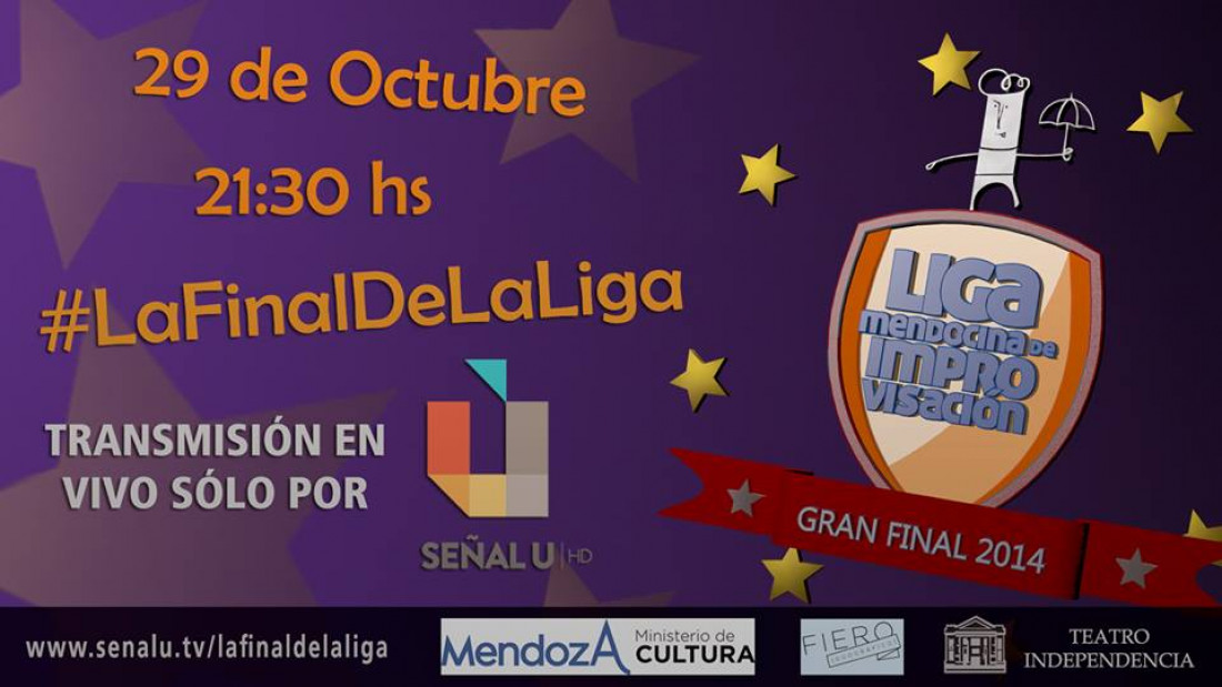 Señal U transmitirá la Final de La Liga Mendocina de Improvisación