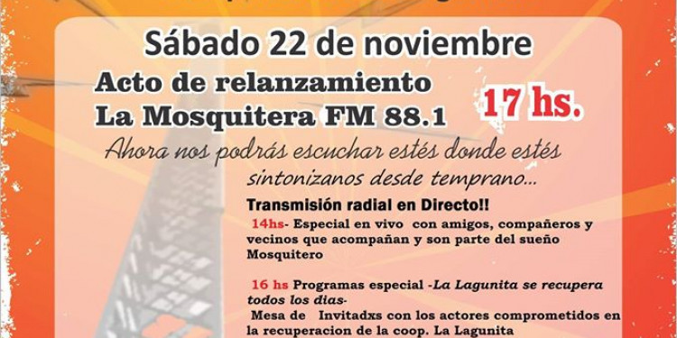 Nueva planta transmisora para Radio La Mosquitera 
