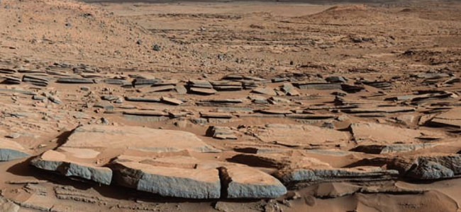 La NASA halló evidencia de un antiguo lago en Marte