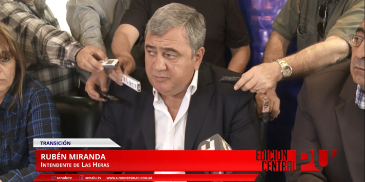 Ruben Miranda renunció como intendente de Las Heras