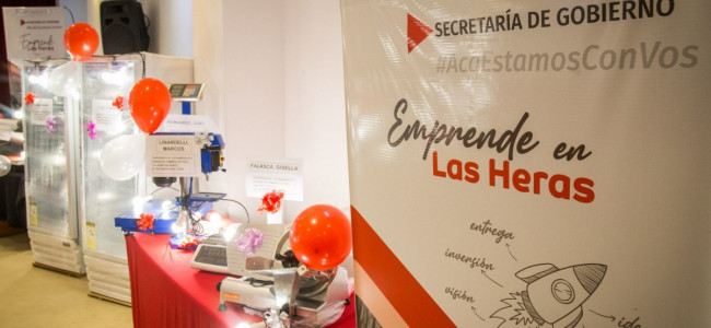 Emprende Las Heras II: la comuna vuelve a apostar por los negocios locales