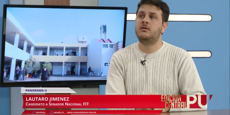 Candidatos al Congreso: Lautaro Gimenez - FIT