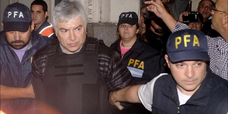 La Cámara de Casación denegó el arresto domiciliario a Lázaro Báez