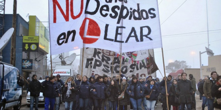 Reincorporaron a 28 trabajadores despedidos de Lear