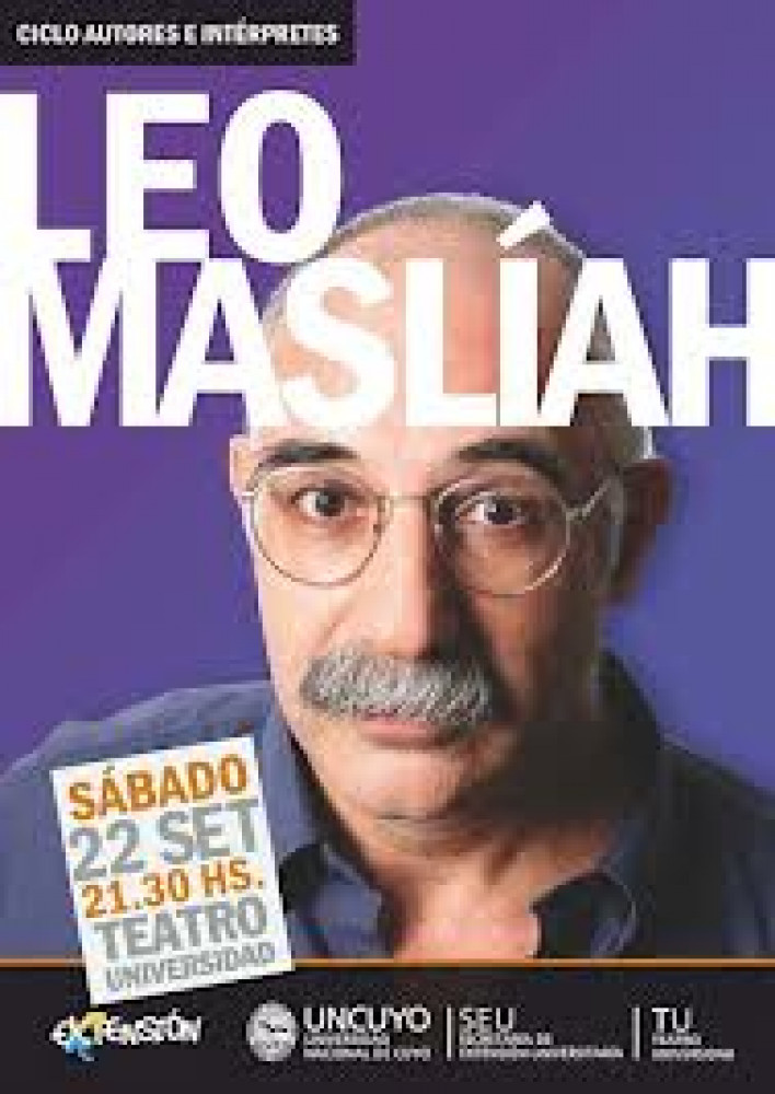 Ciclo "Autores e Intérpretes" presenta a Leo Maslíah