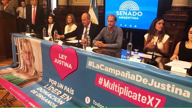 imagen Sanción inicial para la Ley Justina: todos deberán donar sus órganos