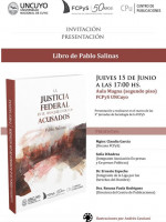 Pablo Salinas presenta su nuevo libro en la UNCUYO