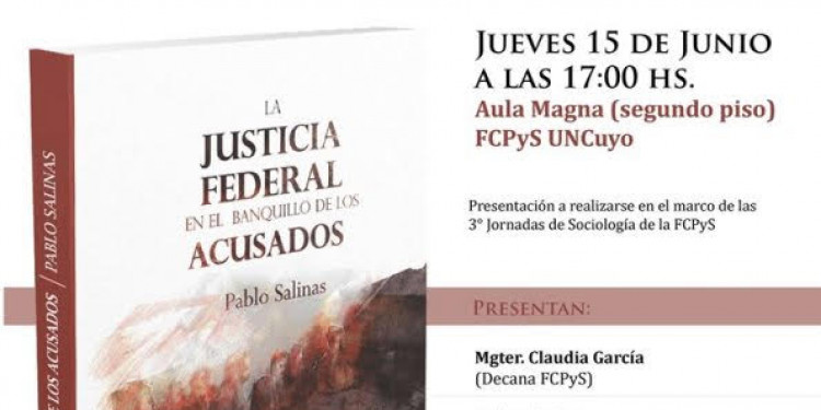 Pablo Salinas presenta su nuevo libro en la UNCUYO