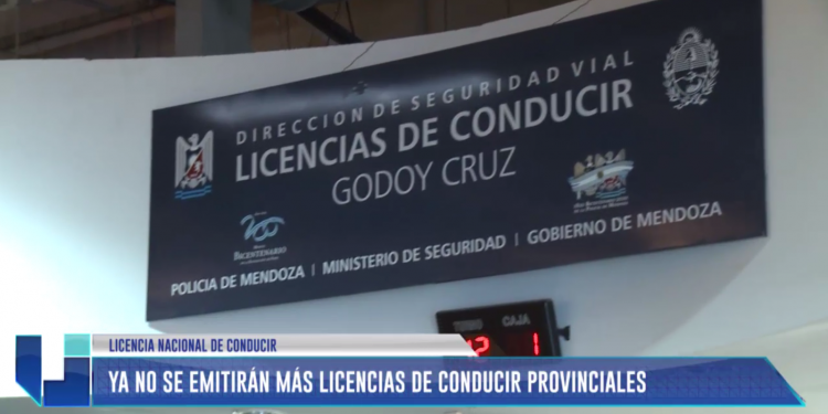 Ya no se emitirán más licencias de conducir provinciales