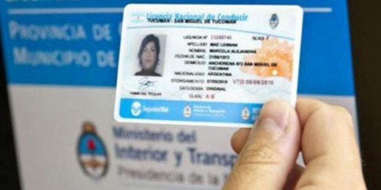 Carnet Nacional en Mendoza