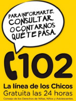 Más de la mitad de las llamadas a la línea 102 fueron por violencia contra las infancias