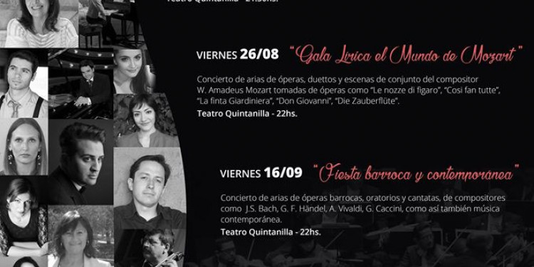 Comienza el Ciclo de Conciertos "Viva la Lírica"