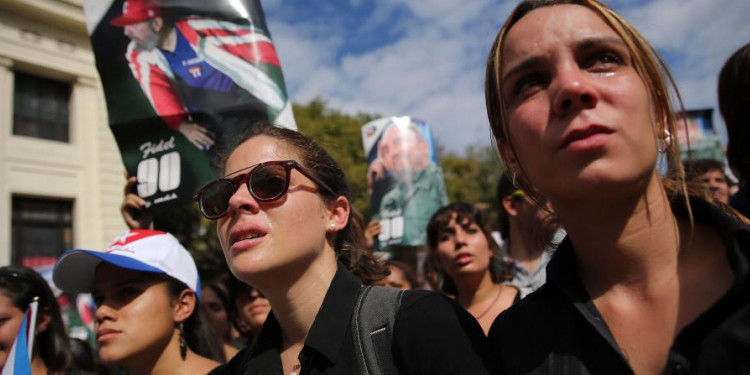 Cuba llora la muerte de su líder