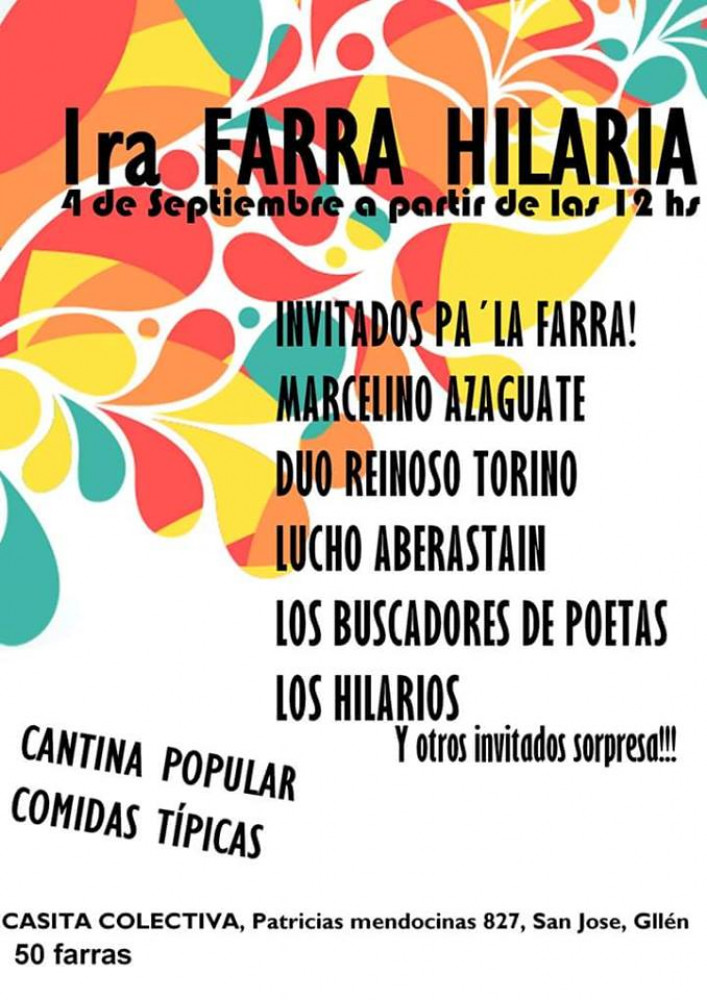 Primer Farra Hilaria, este domingo