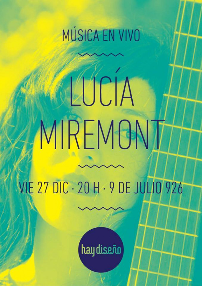 Lucia Miremont presenta sus canciones para transformarlo todo