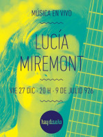 Lucia Miremont presenta sus canciones para transformarlo todo