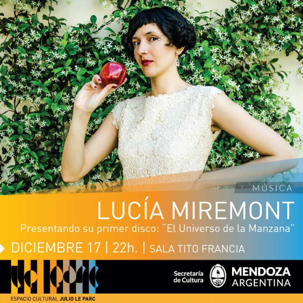 Lucía Miremont y "El Universo de la Manzana"