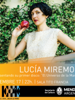 Lucía Miremont y "El Universo de la Manzana"
