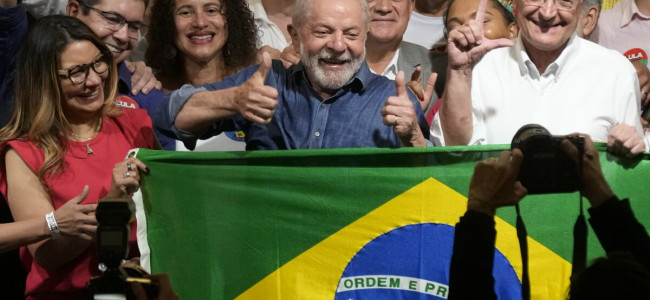 Lula venció a Bolsonaro con una ajustada diferencia en el balotaje y es presidente electo de Brasil