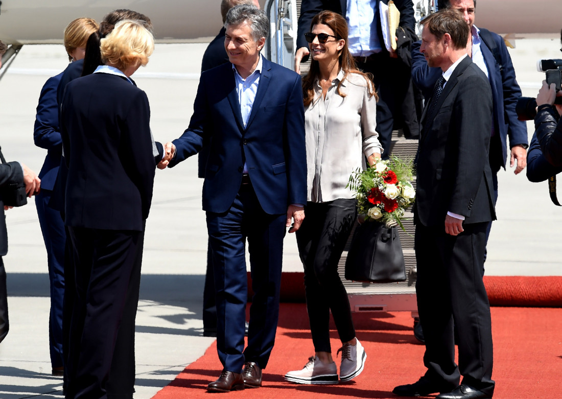 Macri llegó a Alemania para participar de la cumbre del G20