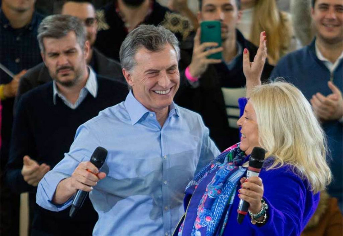 Carrió dijo que se amigará con Macri "cuando lo saque a Garavano"