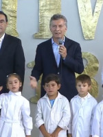 Macri en Corrientes: "Nada es posible sin los docentes"