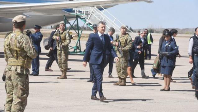 imagen Llegó Macri y ya participa del G20