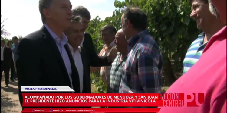 El anuncio de Macri