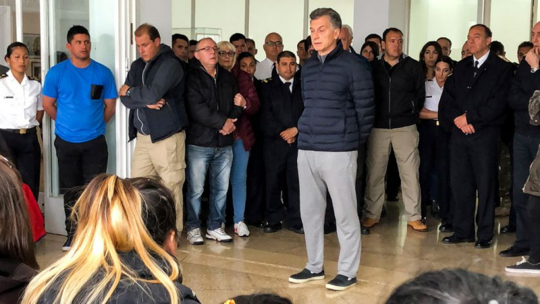 Macri remarcó que no se abandonará la búsqueda del ARA San Juan