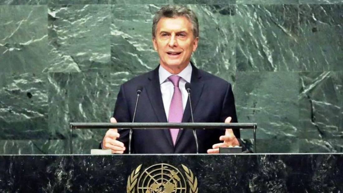 ONU: Macri agradeció "el esfuerzo de los argentinos" y criticó a Venezuela e Irán