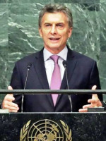 ONU: Macri agradeció "el esfuerzo de los argentinos" y criticó a Venezuela e Irán