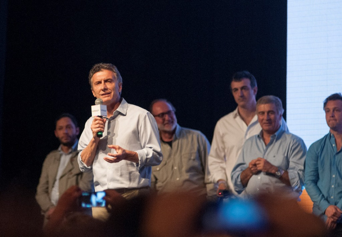 Macri: "Siéntanse cómodos que los vamos a representar"