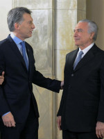 Macri tendrá su primera bilateral con Temer como presidente de Brasil