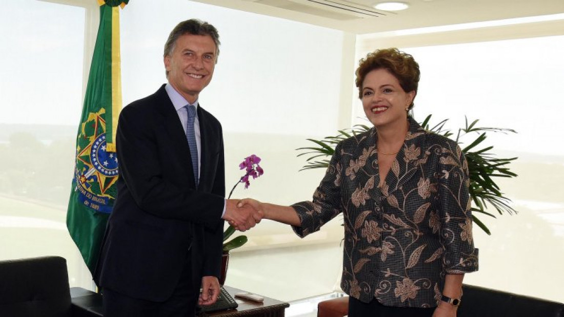 Macri ya está reunido con Dilma Rousseff