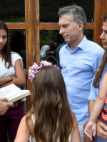 Macri recibió a las hijas del fallecido fiscal Nisman