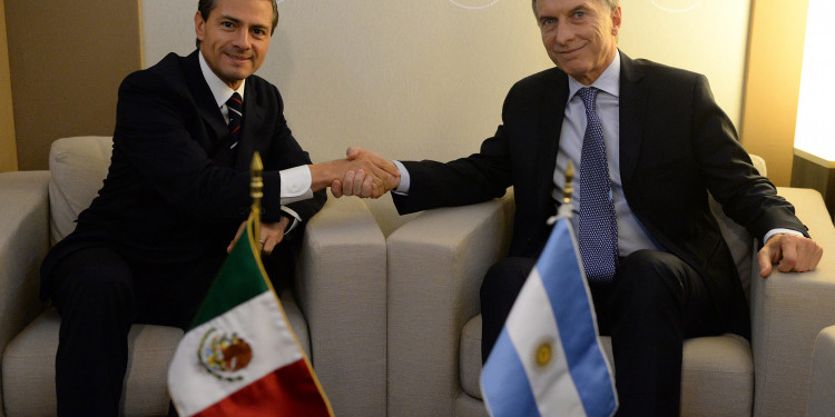 Macri recibe a Peña Nieto para estrechar la relación bilateral
