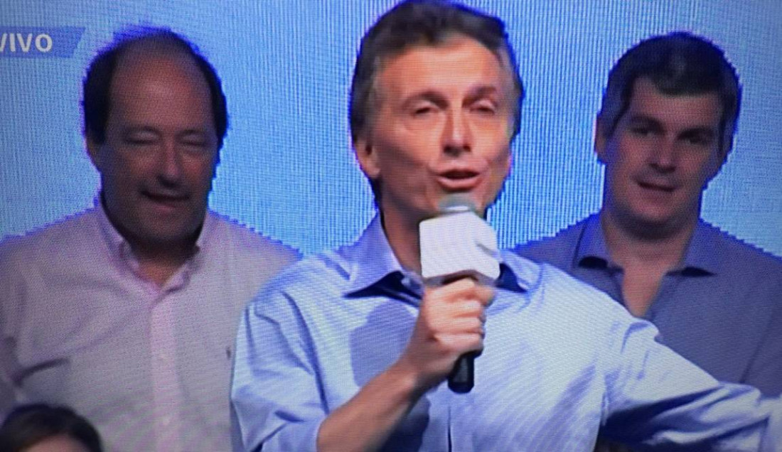 Mauricio Macri: "estoy acá porque ustedes lo han decidido"