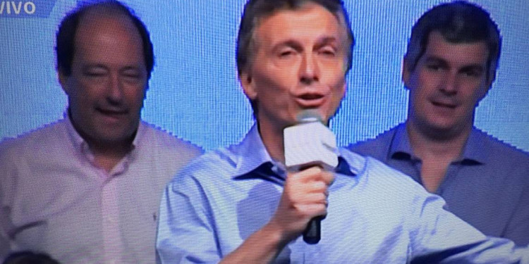 Mauricio Macri: "estoy acá porque ustedes lo han decidido"