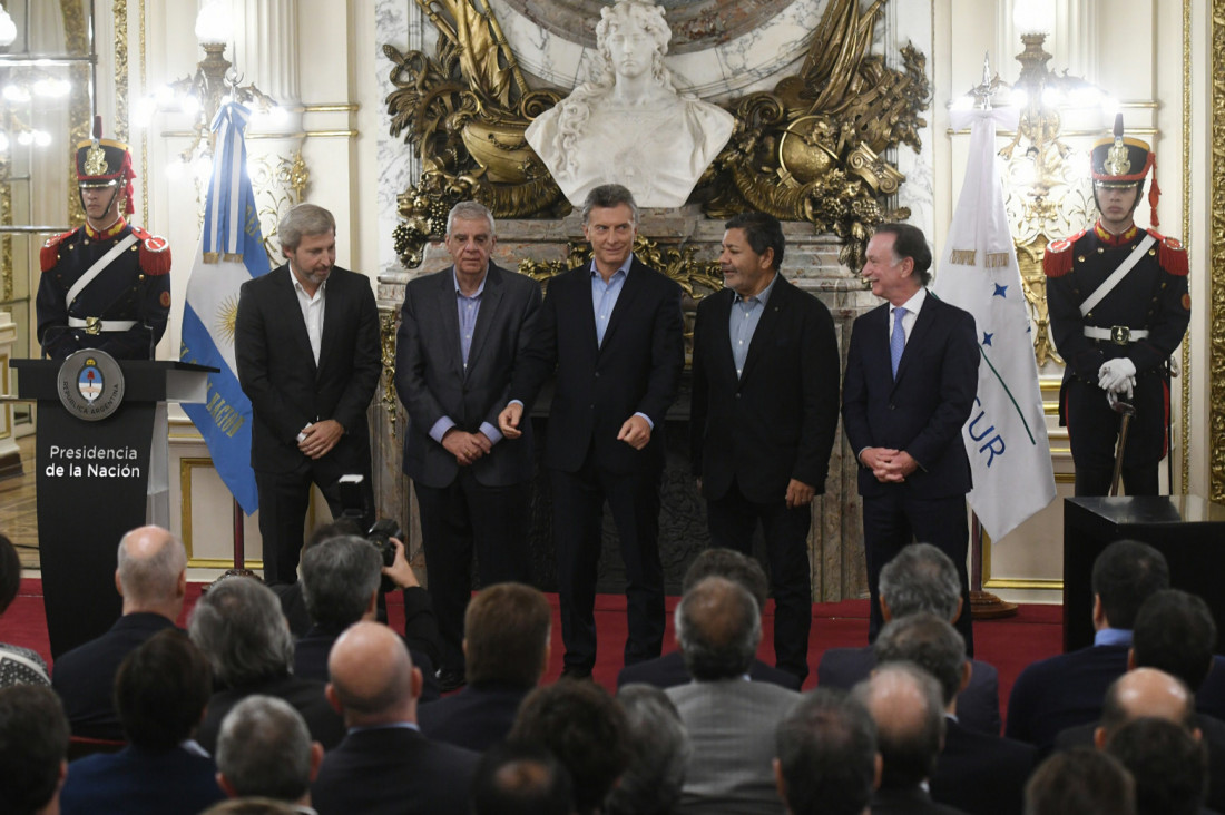 Macri: "Voy a dar la batalla contra las mafias"