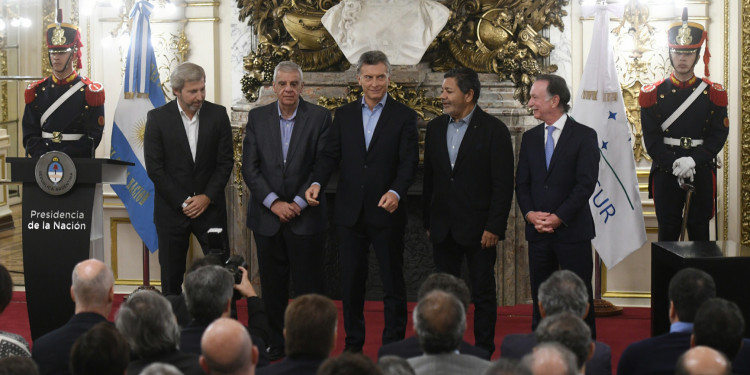 Macri: "Voy a dar la batalla contra las mafias"